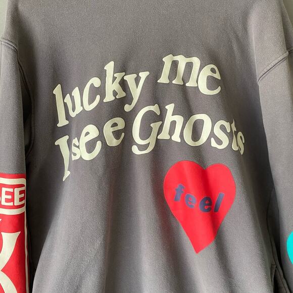 Kanye West x‎ Cactus Plant Flea Market sz XL  "Lucky me I see ghost" tour hoodie - Picture 2 of 9